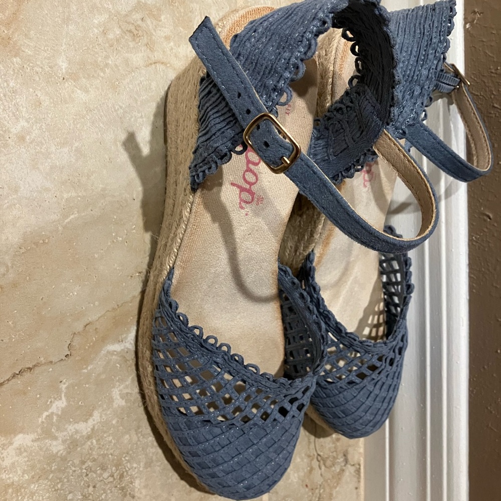 Jellypop Women's Denim Blue Espadrilles - Picture 3 of 4
